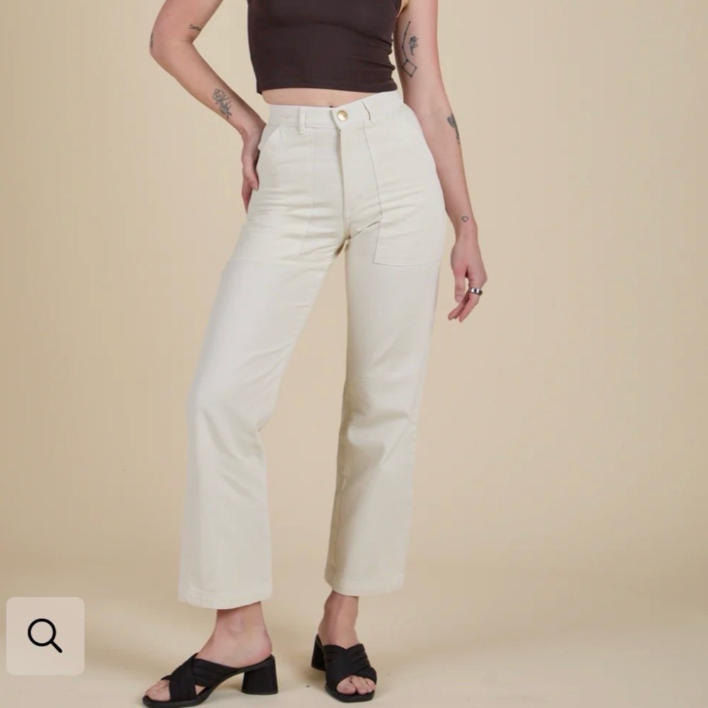 Big Bud Press off white work Pants